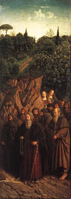 The Holy Hermits, EYCK, Jan van